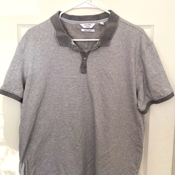 Calvin Klein Mens Polo - Picture 2 of 7